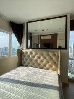 ให้เช่าคอนโด Bangkok Horizon Ratchada - Thaphra (แบงค์คอก ฮอไรซอน รัชดา – ท่าพระ) 1ห้องนอน 1ห้องน้ำ ห้องมุม ขนาดพื้นที่ตารางเมตร 27 ตรม. ตึก A /ชั้น 23