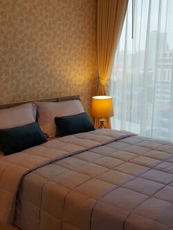 สนใจชมห้องติดต่อได้เลย Line ID: Smile-easy ปล่อยเช่าคอนโด IDEO Mobi Asoke (ไอดีโอ โมบิ อโศก) - 1ห้องนอน 1ห้องน้ำ 1ห้องนั่งเล่น - ใกล้ MRT เพชรบุรี - ขนาดห้อง 34 ตรม. ชั้น 17