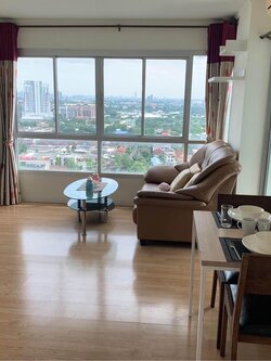 ปล่อยเช่าคอนโด Lumpini Ville Chaengwatthana - Pakkret (ลุมพินี วิลล์ แจ้งวัฒนะ – ปากเกร็ด) - ห้องหายากเฟอร์เครื่องใช้ไฟฟ้าครบครั้น - การเดินทาง: MRT แยกปากเกร็ด