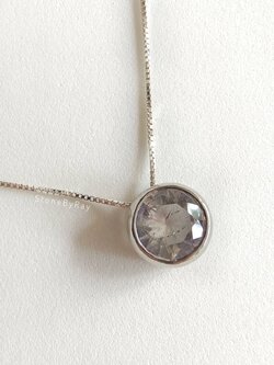 สร้อยคอเงินจี้หินซุปเปอร์เซเว่น Super seven