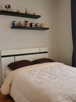 ให้เช่า M Ladprao (เอ็ม ลาดพร้าว) ชั้น 10 เฟอร์นิเจอร์ครบครัน รูปจากห้องจริง