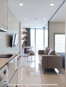 ให้เช่า Hyde Sukhumvit 11 (ไฮด์ สุขุมวิท 11) วิวสวนแต่งครบ