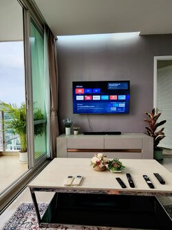 สนใจชมห้องติดต่อได้เลย Line ID: Smile-easy ปล่อยเช่าคอนโด TC Green Rama 9 (ทีซี กรีน พระราม 9) - 2ห้องนอน 1ห้องน้ำ 1ห้องนั่งเล่น - ใกล้ MRT พระราม 9 - ขนาดห้อง 57 ตรม. ชั้น 10 ตึก B