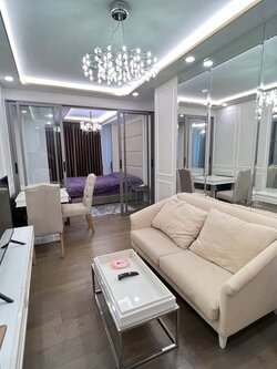 ให้เช่าห้องแบบ 1ห้องนอน 1ห้องน้ำ โซนพื้นที่ MRT ห้วยขวาง คอนโด Amaranta Residence (อมรันทา เรสซิเด้นซ์) Low Rise ขนาดห้อง 35 ตรม. ชั้น 2