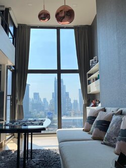 ปล่อยเช่าคอนโด Chewathai Residence Asoke (ชีวาทัย เรสซิเดนซ์ อโศก) - Duplex2ชั้น 1ห้องนอน 1ห้องน้ำ 1ห้องนั่งเล่น - ใกล้ MRT พระราม 9 - ขนาดห้อง 39 ตรม. ชั้น 14