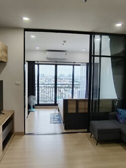 ให้เช่าห้องแบบ 1ห้องนอน 1ห้องน้ำ โซนพื้นที่ MRT แยกไฟฉาย คอนโด Supalai Loft Yaek Fai Chai station (ศุภาลัย ลอฟท์ สถานีแยกไฟฉาย) High Rise ขนาดห้อง 35 ตรม. ชั้น 19