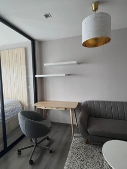 วิวแม่น้ำ The Politan Aqua (เดอะ โพลิแทน อควา) ให้เช่าห้องสวยตกแต่งครบพร้อมอยู่ สอบถามแอด Line ID : Smile-easy