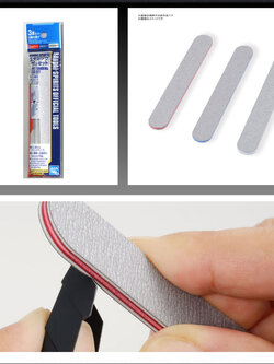 Bandai 4573102620033 BANDAI SPIRITS MODEL SANDING STICK SET