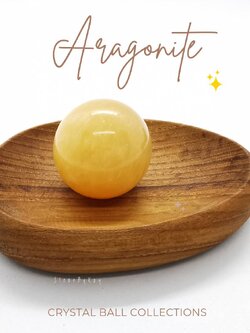 หินอราโกไนท์ลูกกลม Aragonite Ball