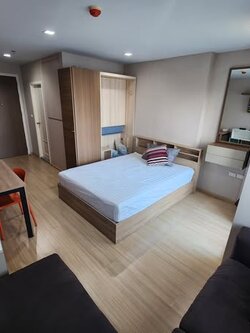 ให้เช่าคอนโด Casa Condo Ratchada-Ratchaphruek (คาซ่า คอนโด รัชดา-ราชพฤกษ์) High Rise โซนพื้นที่ BTS ตลาดพลู ห้องแบบ Studio 1ห้องน้ำ ขนาดห้อง 27 ตรม. ชั้น 9