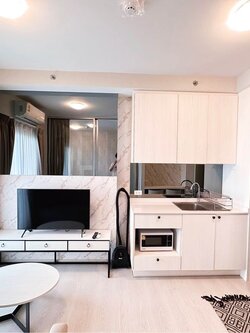 ให้เช่าคอนโด Chapter One Shine Bangpo (แชปเตอร์ วัน ชายน์ บางโพ) ตกแต่งเฟอร์ครบห้องสวยใหม่มากๆใกล้ MRT บางโพ ราคาต่อรองได้