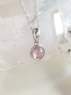 สร้อยคอเงินจี้หินซุปเปอร์เซเว่น Super seven