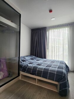 ปล่อยเช่าคอนโด Atmoz Oasis Onnut (แอทโมซ โอเอซิส) - 1ห้องนอน 1ห้องน้ำ 1ห้องนั่งเล่น 1ห้องครัว - ใกล้ MRT ศรีนุช - ขนาดห้อง 25.8 ตรม. ชั้น 2 ตึก D