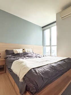 ปล่อยเช่าคอนโด Rhythm Sukhumvit 50 (ริทึ่ม สุขุมวิท 50) - ตกแต่งใหม่สไตล์ Modern Loft1ห้องนอน 1ห้องน้ำ 1ห้องนั่งเล่น - ใกล้ BTS อ่อนนุช - ขนาดห้อง 35 ตรม. ชั้น 22