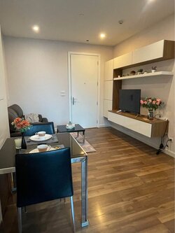 ปล่อยเช่าคอนโด The Room Sukhumvit 62 (เดอะรูม สุขุมวิท 62) - 1ห้องนอน 1ห้องน้ำ 1ห้องนั่งเล่น 1ห้องครัว - ใกล้ BTS ปุณณวิถี / ทรูดิจิทัลพาร์ค - ขนาดห้อง 45 ตรม. ชั้น 11 ตึก A