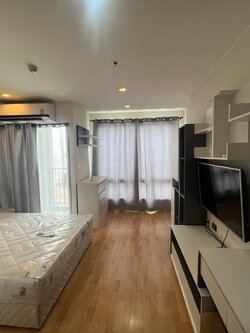 ให้เช่าห้องแบบ Studio 1ห้องน้ำ โซนพื้นที่ ดินแดง MRT พระราม 9 คอนโด Casa Condo Asoke - Dindaeng (คาซ่า คอนโด อโศก - ดินแดง) ขนาดห้อง 26 ตรม. ชั้น 27