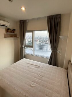 ให้เช่าคอนโด Aspire Sathorn - Thapra (แอสปาย สาทร - ท่าพระ) 1ห้องนอน / 1ห้องน้ำ ขนาด 30.5 ตรม. ชั้น 28 ค่าเช่า 12,000 ต่อเดือน รถไฟฟ้า BTS ตลาดพลู