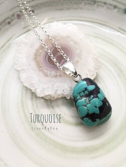 สร้อยคอเงินจี้หินเทอร์ควอยส์ Turquoise