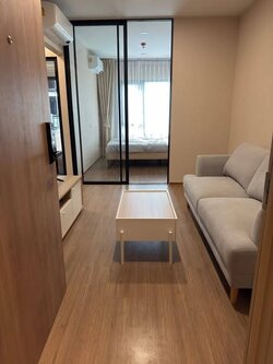 ให้เช่าห้องแบบ 1ห้องนอน 1ห้องน้ำ โซนพื้นที่ MRT ภาษีเจริญ คอนโด The Livin Phetkasem (เดอะ ลีฟวิ่น เพชรเกษม) High Rise ขนาดห้อง 29 ตรม. ชั้น 15 ตึก A