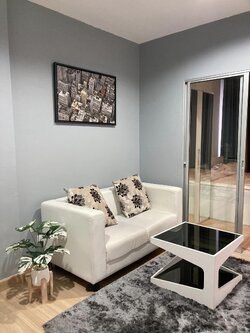 ห้องสวยมากน่าอยู่ The Kith Tiwanon (เดอะคิทท์ ติวานนท์) ให้เช่าเฟอร์ครบ สอบถามแอด Line ID : Smile-easy