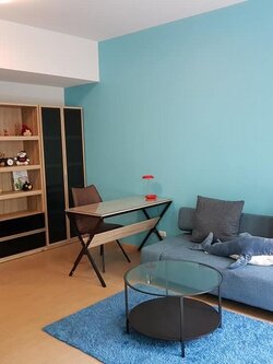 ให้เช่า Unio Sukhumvit 72 1Bedroom duplex 2Bath เดินลงสระว่ายน้ำได้เลย