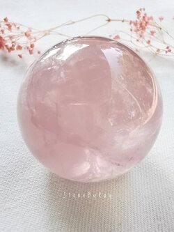 โรสควอตซ์ลูกกลม(Rose quartz)