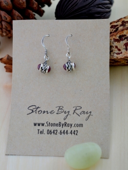 ต่างหูทับทิม(Ruby)