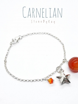 สร้อยข้อมือเงินหินคาเนเลี่ยน