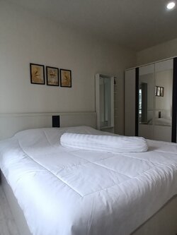 ปล่อยเช่าคอนโด Manor Sanambinnam (แมเนอร์ สนามบินน้ำ) - ห้องมุม1ห้องนอน 1ห้องน้ำ 1ห้องนั่งเล่น - ใกล้ MRT สะพานพระนั่งเกล้า/กระทรวงพาณิชย์ - ขนาดห้อง 39 ตรม. ชั้น 21