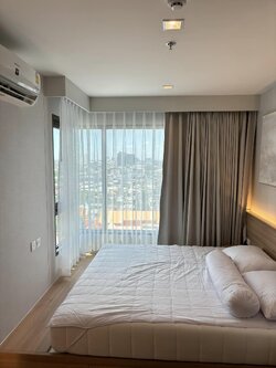 ปล่อยเช่าคอนโด Life Sathorn Sierra (ไลฟ์ สาทร เซียร์รา) - 1ห้องนอน 1ห้องน้ำ 1ห้องนั่งเล่น 1ห้องครัว - ใกล้ BTS ตลาดพลู / เดอะมอลล์ท่าพระ - ขนาดห้อง 32 ตรม. ชั้น 12