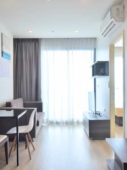 ปล่อยเช่าคอนโด Quinn Ratchada 17 (ควินน์ รัชดา 17) - 1ห้องนอน 1ห้องน้ำ 1ห้องนั่งเล่น - ใกล้ MRT สุทธิสาร - ขนาดห้อง 35 ตรม. ชั้น 25 ตึก B