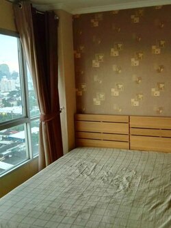 ปล่อยเช่าคอนโด Lumpini Place Rama 4 - Kluaynamthai (ลุมพินี เพลส พระราม 4 - กล้วยน้ำไท) - ห้องมุม 1ห้องนอน 1ห้องน้ำ 1ห้องนั่งเล่น - ใกล้ BTS เอกมัย พระโขนง / เกทเวย์ เอกมัย - ขนาดห้อง 35 ตรม. ชั้น 21