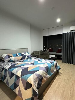 ปล่อยเช่าคอนโด IDEO New Rama 9 (ไอดีโอ นิว พระราม 9) - เฟอร์ครบพร้อมเข้าอยู่ - การเดินทาง: Airport Link รามคำแหง 800 เมตร - ใกล้ Foodland รามคำแหง 180 ม. The Mall รามคำแหง 500 ม.