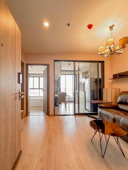 ขายถูกคอนโด IDEO O2 (ไอดีโอ โอทู) - 1ห้องนอน 1ห้องครัว 1ห้องน้ำ 1ห้องนั่งเล่น - ใกล้ BTS บางนา - ขนาดห้อง 32.75 ตรม. ชั้น 12 ตึก B