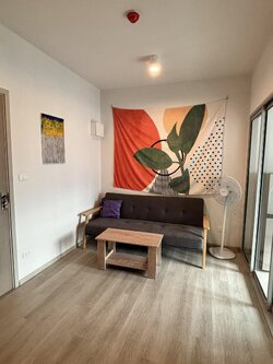 ปล่อยเช่า IDEO Charan 70 - Riverview (IDEO จรัญ 70 - ริเวอร์วิว) - โซนพื้นที่ MRT บางพลัด 1ห้องนอน 1ห้องน้ำ 1ห้องนั่งเล่น - ขนาดห้อง 31.15 ตรม. ชั้น 11 - ให้เช่า 13,000 ต่อเดือน