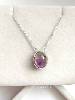 สร้อยคอเงินจี้หินซุปเปอร์เซเว่น Super seven