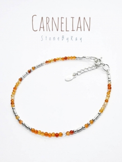 สร้อยข้อมือเงินหินคาเนเลี่ยน