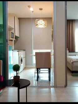 ปล่อยเช่าคอนโด Life Ratchadapisek (ไลฟ์ รัชดาภิเษก) - 1ห้องนอน 1ห้องน้ำ 1ห้องนั่งเล่น 1ห้องครัว - ใกล้ MRT ห้วยขวาง - ขนาดห้อง 31 ตรม. ชั้น 10 ตึก D