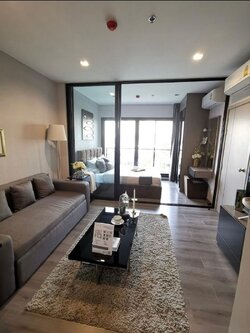 ปล่อยเช่าคอนโด The Politan Rive (เดอะ โพลิแทน รีฟ) - เฟอร์เครื่องใช้ไฟฟ้าครบครั้น - ใกล้ MRTพระนั่งเกล้า/ตลาดต้นสัก