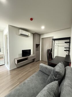 ให้เช่าห้องแบบ 1ห้องนอน 1ห้องน้ำ 1ครัวแยก โซนพื้นที่ MRT รามอินทรา กม.9 คอนโด The Origin Ramintra 83 Station (ดิ ออริจิ้น รามอินทรา 83 สเตชั่น) Low Rise ขนาดห้อง 26 ตรม. ชั้น 5 ตึก A