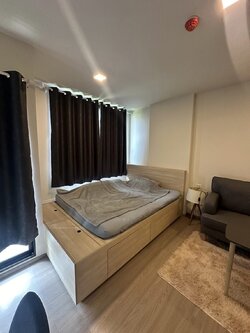 ปล่อยเช่าคอนโด The Muve Bangkhae (เดอะ มูฟ บางแค) - Studio 1ห้องน้ำ 1ห้องครัว - ใกล้ MRTบางแค/โลตัสบางแต - ขนาดห้อง 26 ตรม. ชั้น