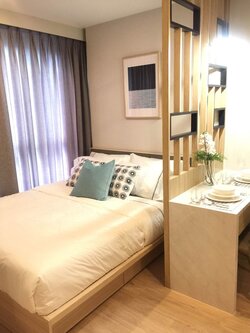 ปล่อยเช่าคอนโด IDEO O2 (ไอดีโอ โอทู) - โซนพื้นที่ BTS บางนา - Studio 1ห้องน้ำ 1ห้องนั่งเล่น - ขนาดห้อง 27 ตรม. ชั้น 32 ตึก C