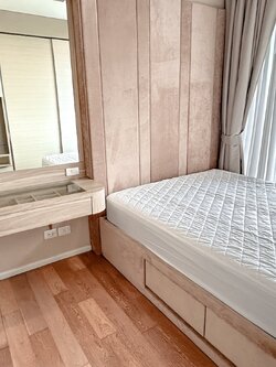 ให้เช่าคอนโด The Saint Residences (เดอะ เซนต์ เรสซิเดนซ์) โซนพื้นที่ BTS ห้าแยกลาดพร้าว ห้องแบบ 1ห้องนอน / 1ห้องน้ำ / โซนครัวปิด ขนาดห้อง 31 ตรม. ชั้น 28 ตึก C