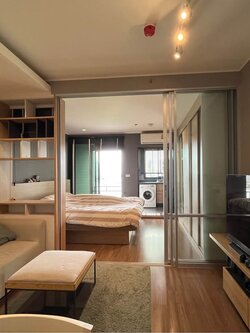 ให้เช่าห้องแบบ 1ห้องนอน 1ห้องน้ำ 1ครัวปิด โซนพื้นที่ พระราม 3 คอนโด U Delight Residence Riverfront Rama 3 (ยู ดีไลท์ เรสซิเดนซ์ ริเวอร์ฟรอนท์ พระราม 3) High Rise ขนาดห้อง 34 ตรม. ชั้น 21 วิวแม่น้ำ