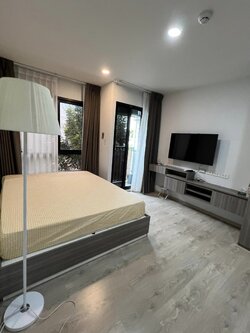 ให้เช่าคอนโด The Origin Sukhumvit 105 (ดิ ออริจิ้น สุขุมวิท 105) - ตกแต่งเฟอร์ครบมีเครื่องซักผ้าพร้อม - การเดินทาง: BTS แบริ่ง 2 กิโลเมตร