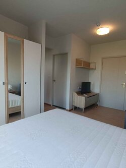 ให้เช่าคอนโด UNiO Sukhumvit 72 (ยูนิโอ สุขุมวิท 72) ตกแต่งเฟอร์ครบมีเครื่องซักผ้าน่าอยู่ใกล้ BTS แบริ่ง