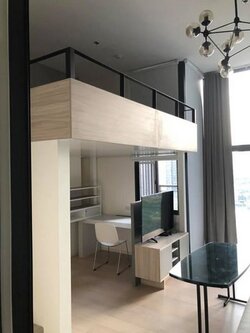 ให้เช่า Chewathai Residence Asoke (ชีวาทัย เรสซิเดนซ์ อโศก) style Loft Duplex