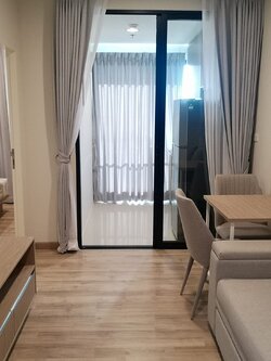 ปล่อยเช่าคอนโด Niche Mono Sukhumvit - Bearing (นิช โมโน สุขุมวิท - แบริ่ง) - 1ห้องนอน(ไม่ใช่กระจก) 1ห้องน้ำ 1ห้องนั่งเล่น 1ห้องครัว - ใกล้ BTS แบริ่ง - ขนาดห้อง 35 ตรม. ชั้น 33