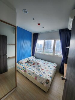 ให้เช่าคอนโด เมโทร สกาย วุฒากาศ (Metro Sky Wutthakat) - เฟอร์ครบมีเครื่องซักผ้า - การเดินทาง: 300ม. เดินไปBTS วุฒากาศ ทางออก 4