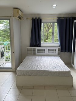 ให้เช่าคอนโด Lumpini Condo Town Ramintra-Nawamin (ลุมพินี คอนโด ทาวน์ รามอินทรา-นวมินทร์) โซนพื้นที่ MRT คู้บอน ห้องแบบ Studio / 1ห้องน้ำ ขนาดห้อง 23 ตรม. ชั้น 3 ตึก D